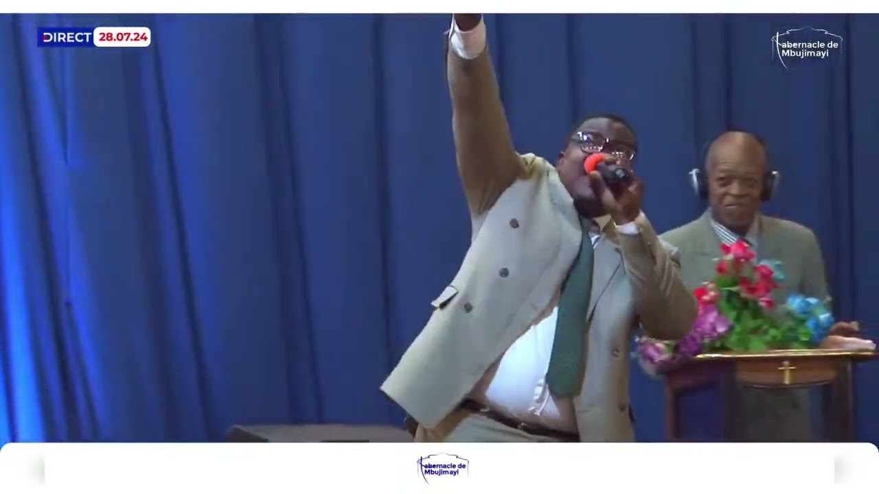 ELISEE KWETE AU TABERNACLE MBUJIMAYI A MI LE FEU QUE BENISSE SON SERVITEUR