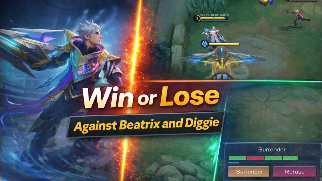 CLAUDE VS BEATRIX AND DIGGE | TIPS AND ROTATION TO COMEBACK THE GAME!