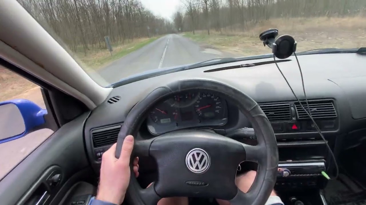 1999 Volkswagen Golf 1.9 Tdi POV Test Drive