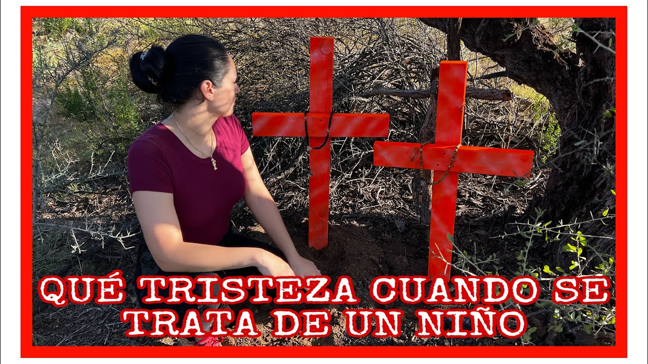 CON SOLO CUATRO AÑITOS QUEDO ESTE NIÑO y SU MAMA EN EL DESIERTO DE ARIZONA FUIMOS A PONERLE CRUCES