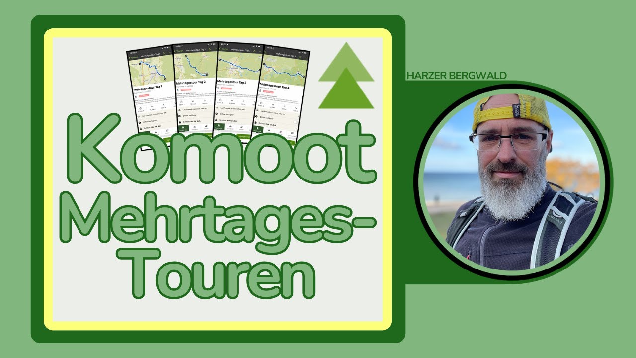 Komoot Premium: Mehrtagestouren planen – So geht's!