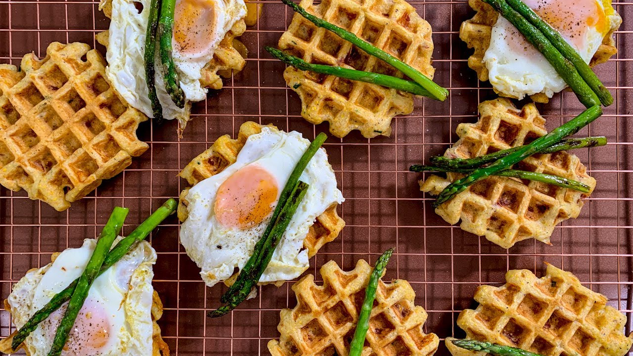 Savory Waffles Cuban Style  | The Mad Table Recipes