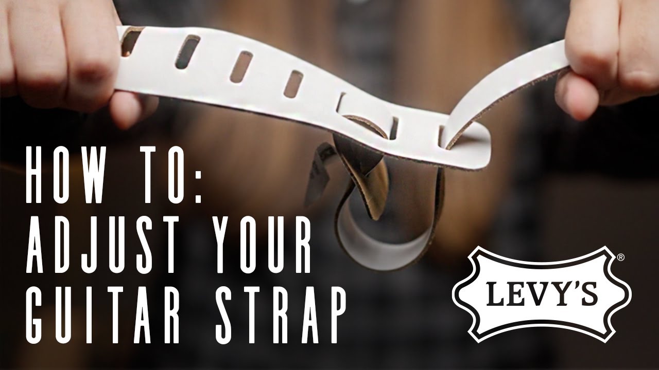 HOW TO: Adjust Your Ladder-Style Guitar Strap