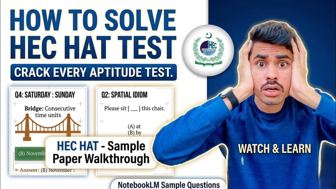 HEC HAT Test Preparation 2026 | HEC HAT Sample Paper Solved | Complete Guidance