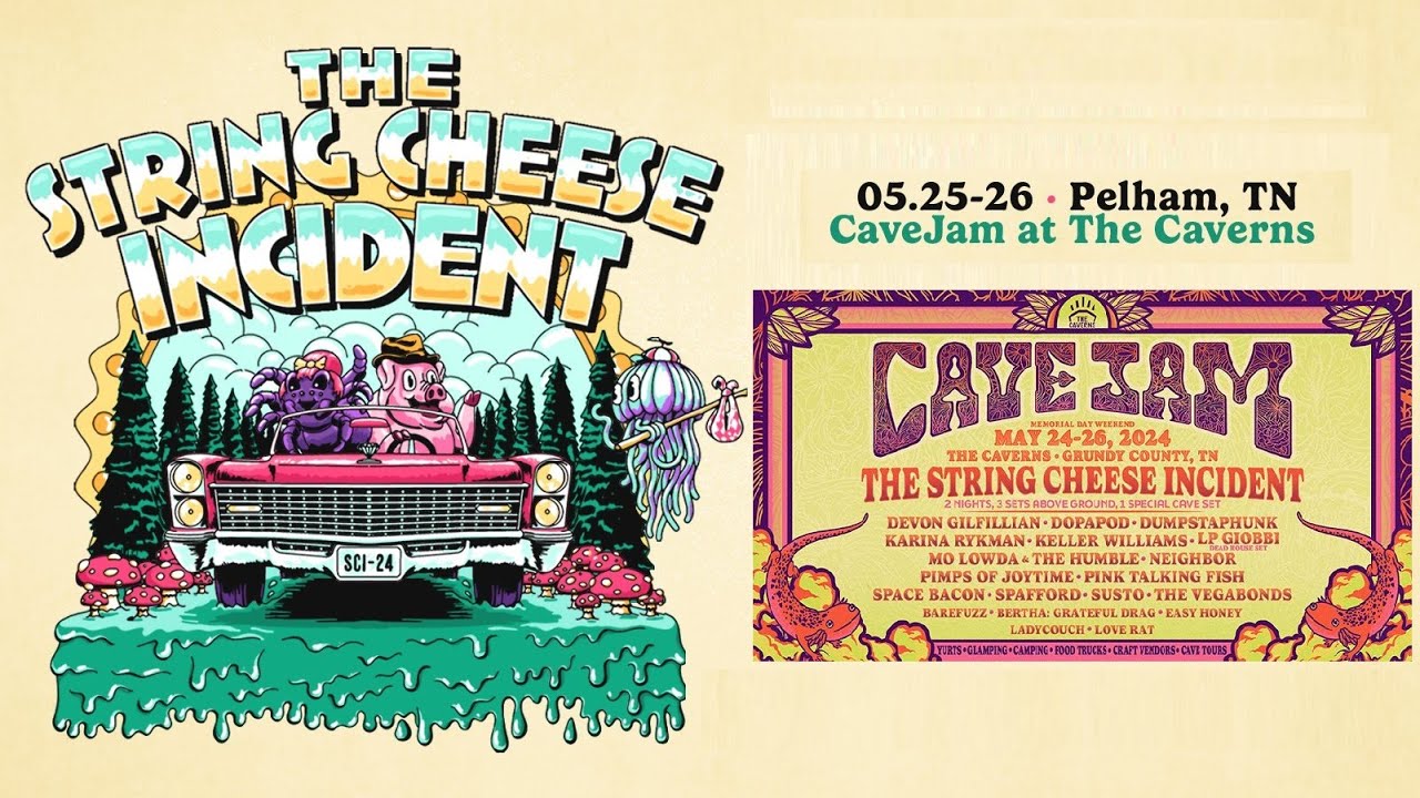 String Cheese Incident - Cave Jam Set @ the Caverns, Pelham, TN on 5/25/2024 (Live Concert)