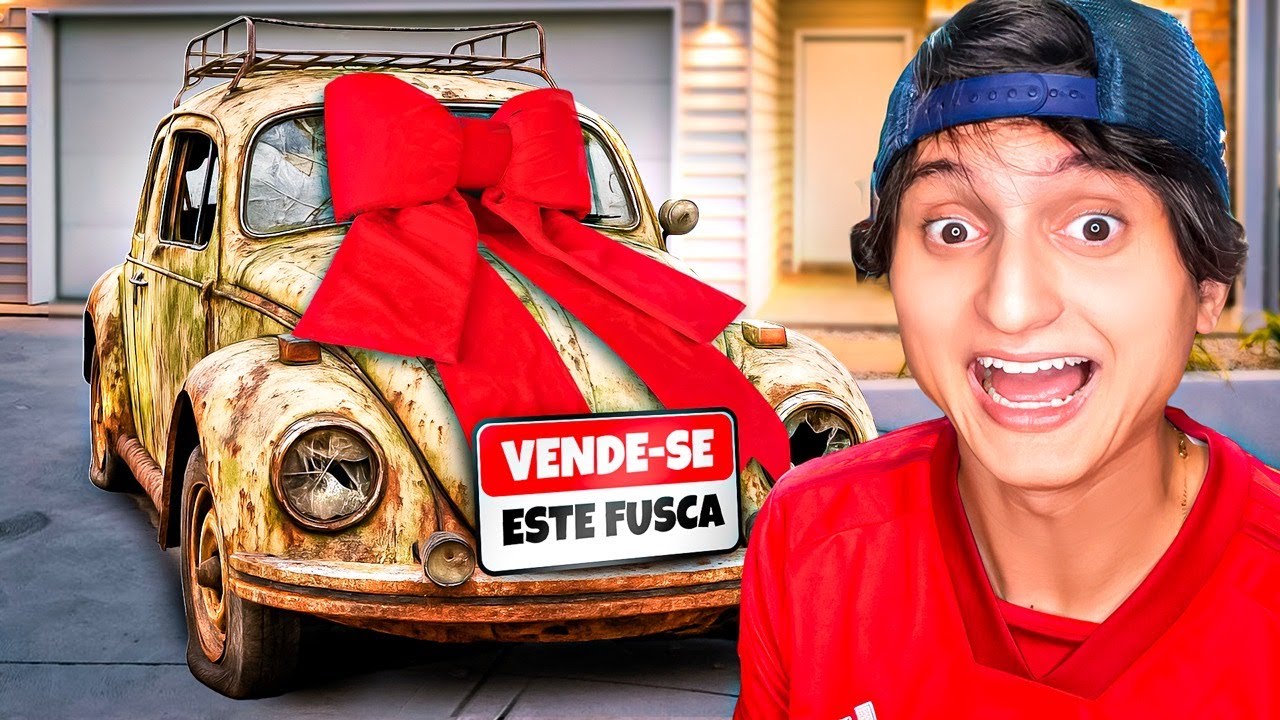 VOU VENDER O MEU FUSCA ABANDONADO