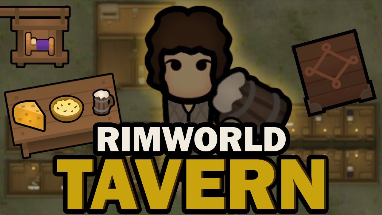 I Opened a MEDIEVAL TAVERN in Rimworld! - Medieval Overhaul + Hospitality