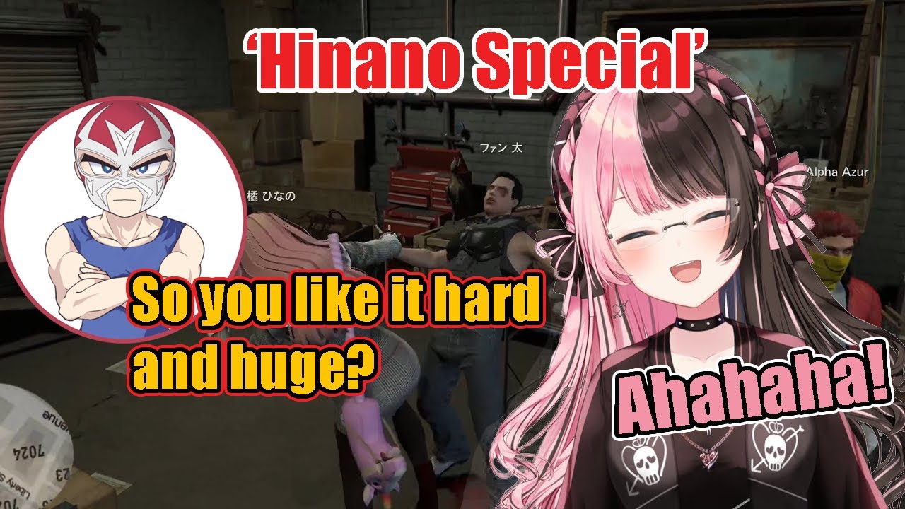 【VCR GTA】Hinano getting sexually harassed by Fanta【ENG SUB/VSPO!/Tachibana Hinano】