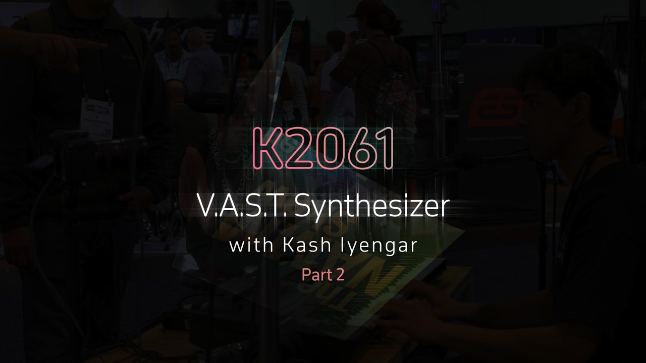 Kurzweil NAMM 2026 - Artist Kash Iyengar Tech Demo - Part 2