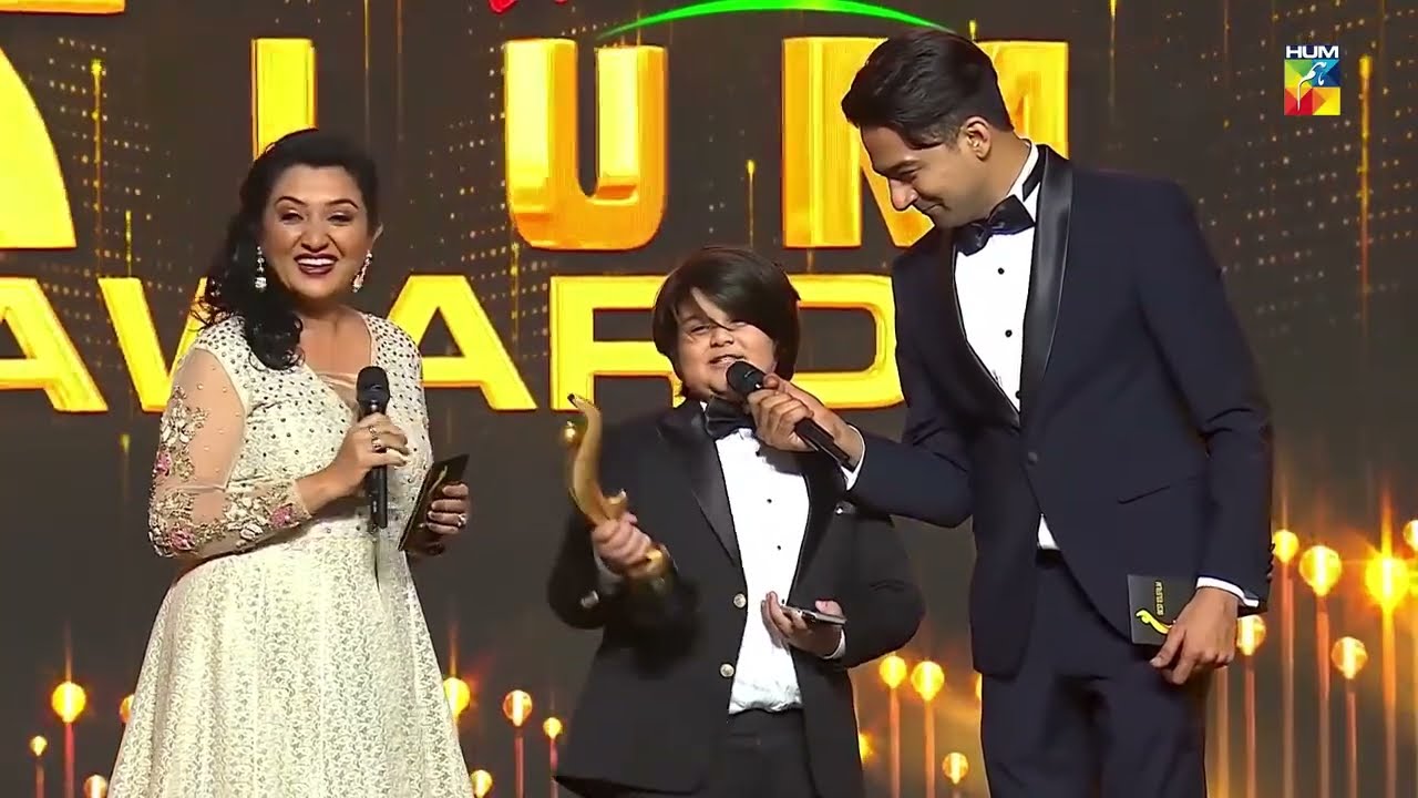 Best Child Star Award Goes To  Sami Khan ❤️ [ Suno Chanda ]  Awards #humcomedy #awards