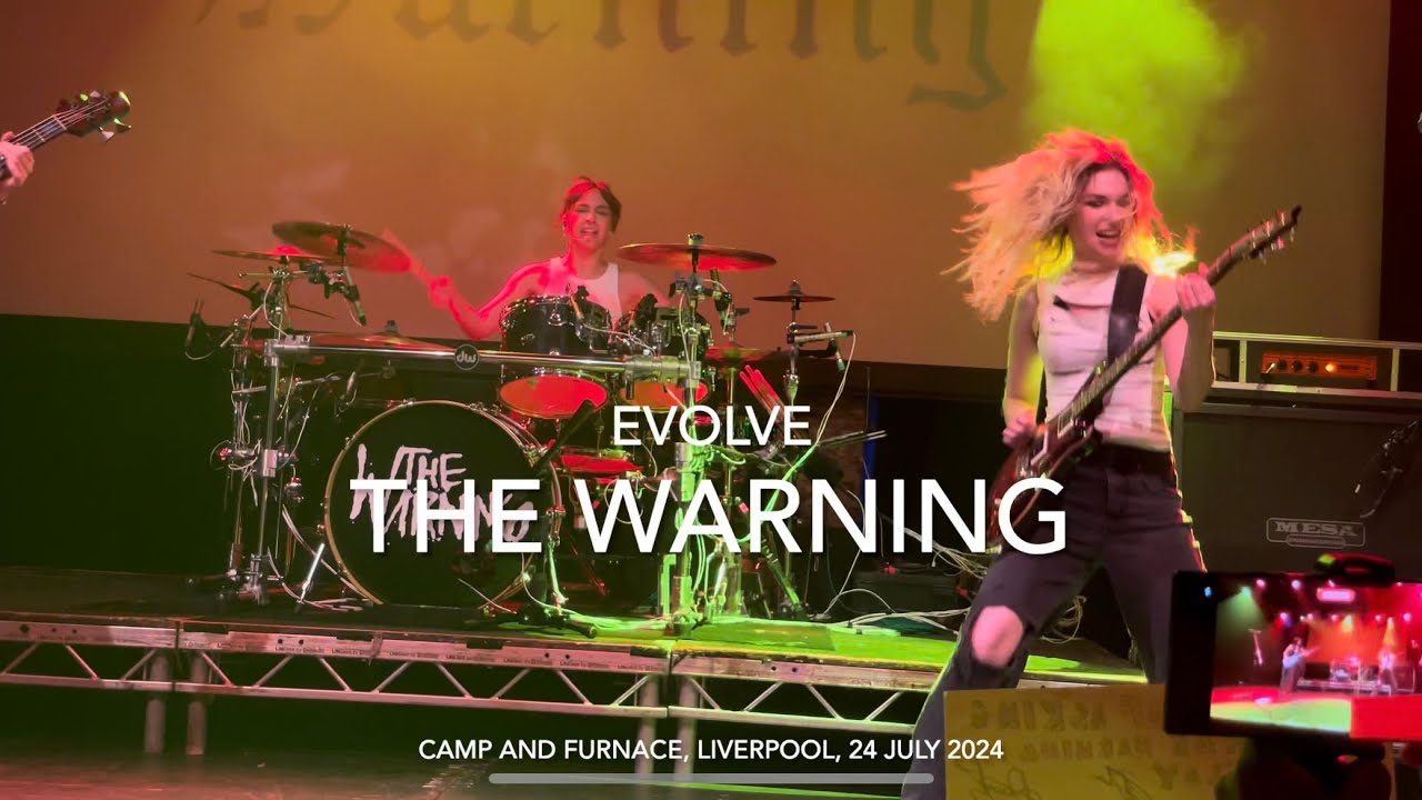 The Warning - EVOLVE - Live 4k @ Camp and Furnace, Liverpool, 24 July 2024