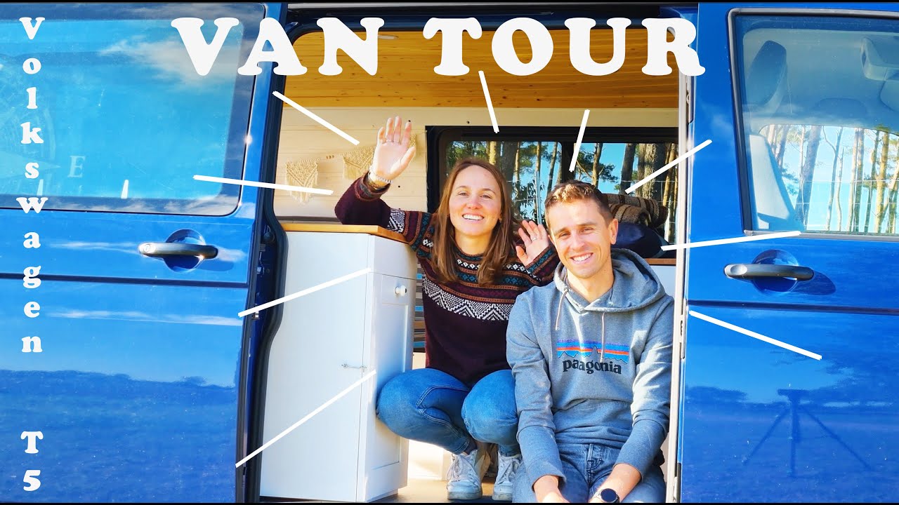 VW T5 Camper Van Tour | Room Tour | Selbstausbau 100% elektrisch | kein Gas