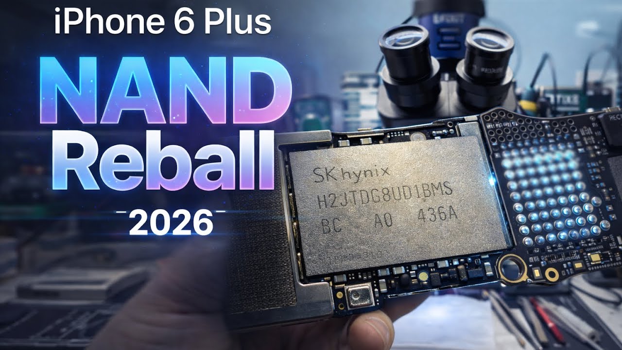 iPhone 6 Plus Nand Reballing