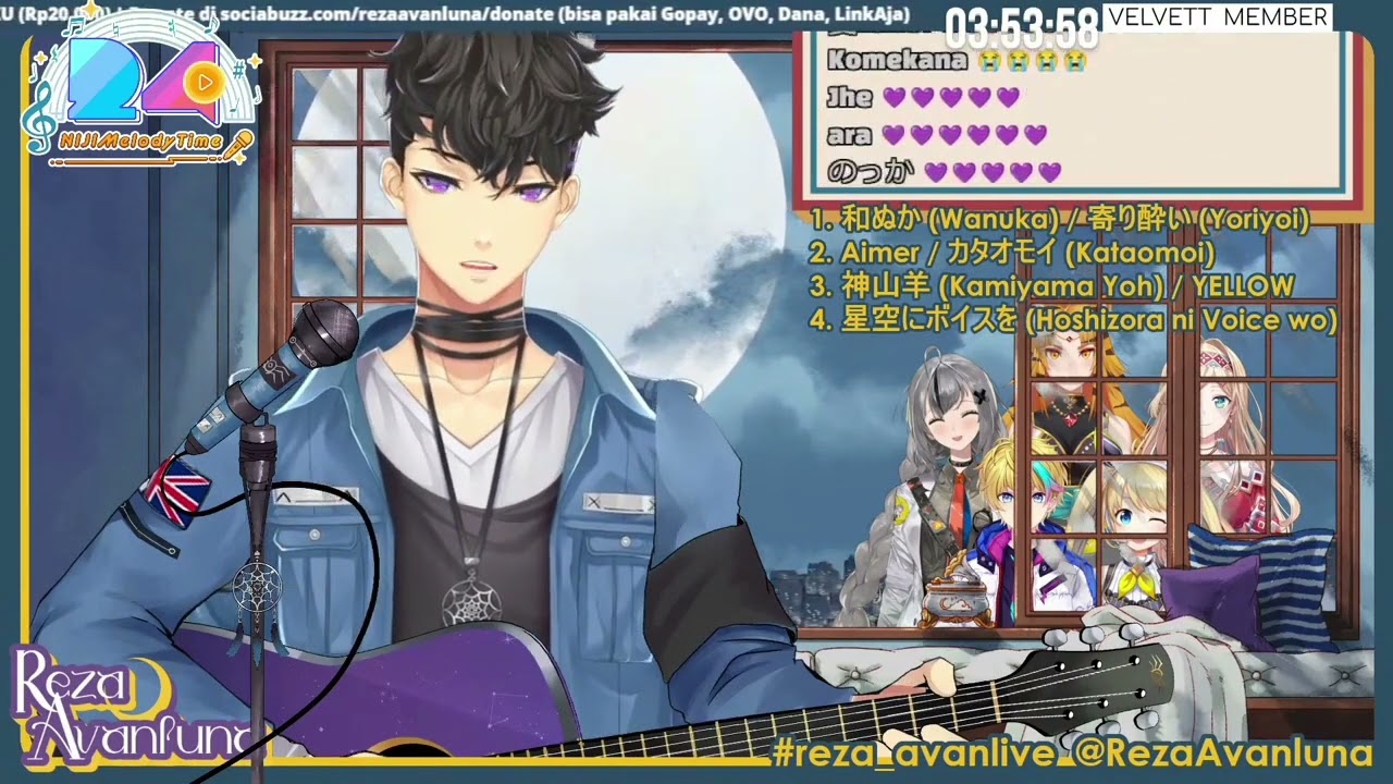 (ENG SUB) Hoshizora ni Voice wo | Reza Avanluna