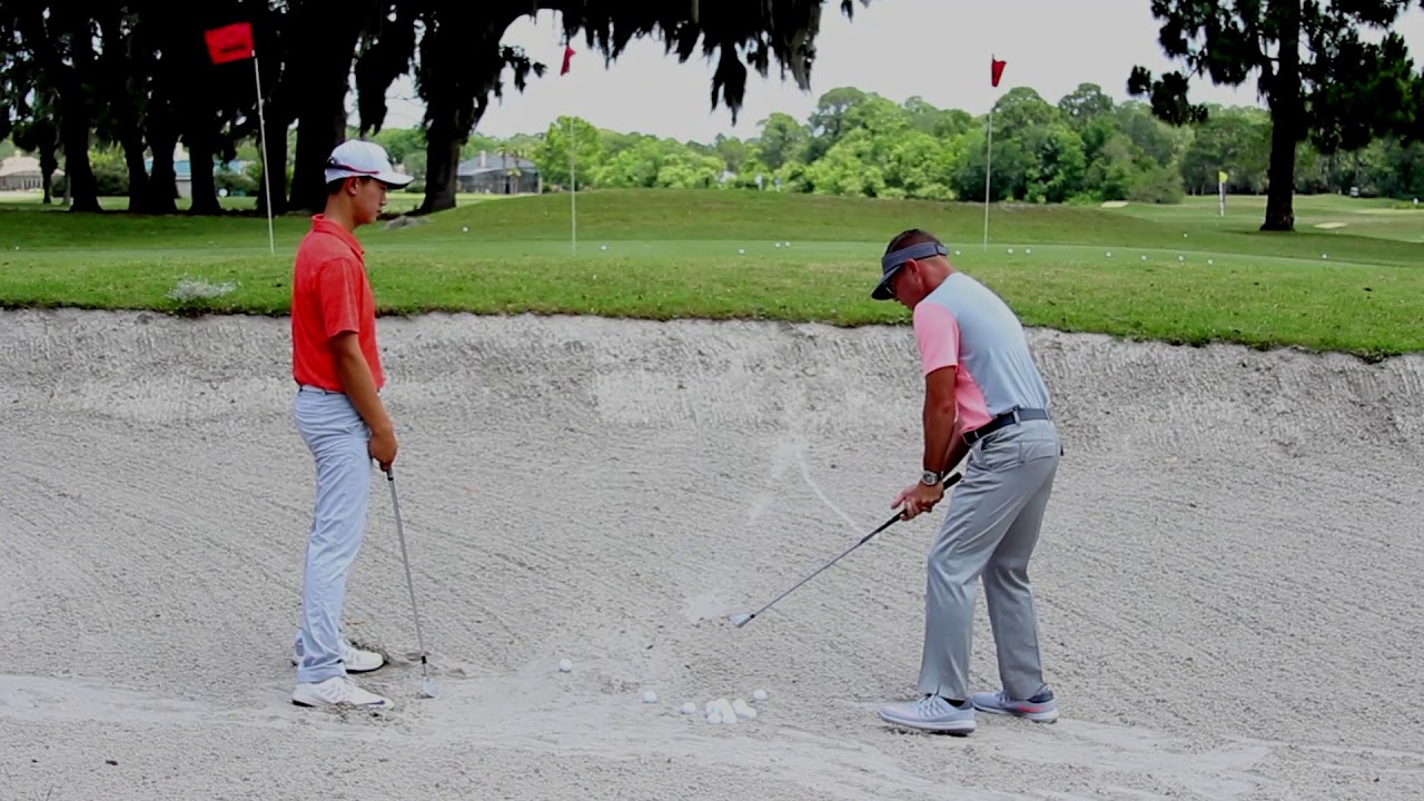 MJT Training & Coaching Partner - Sean Foley Performance - Bunkers with Aiden