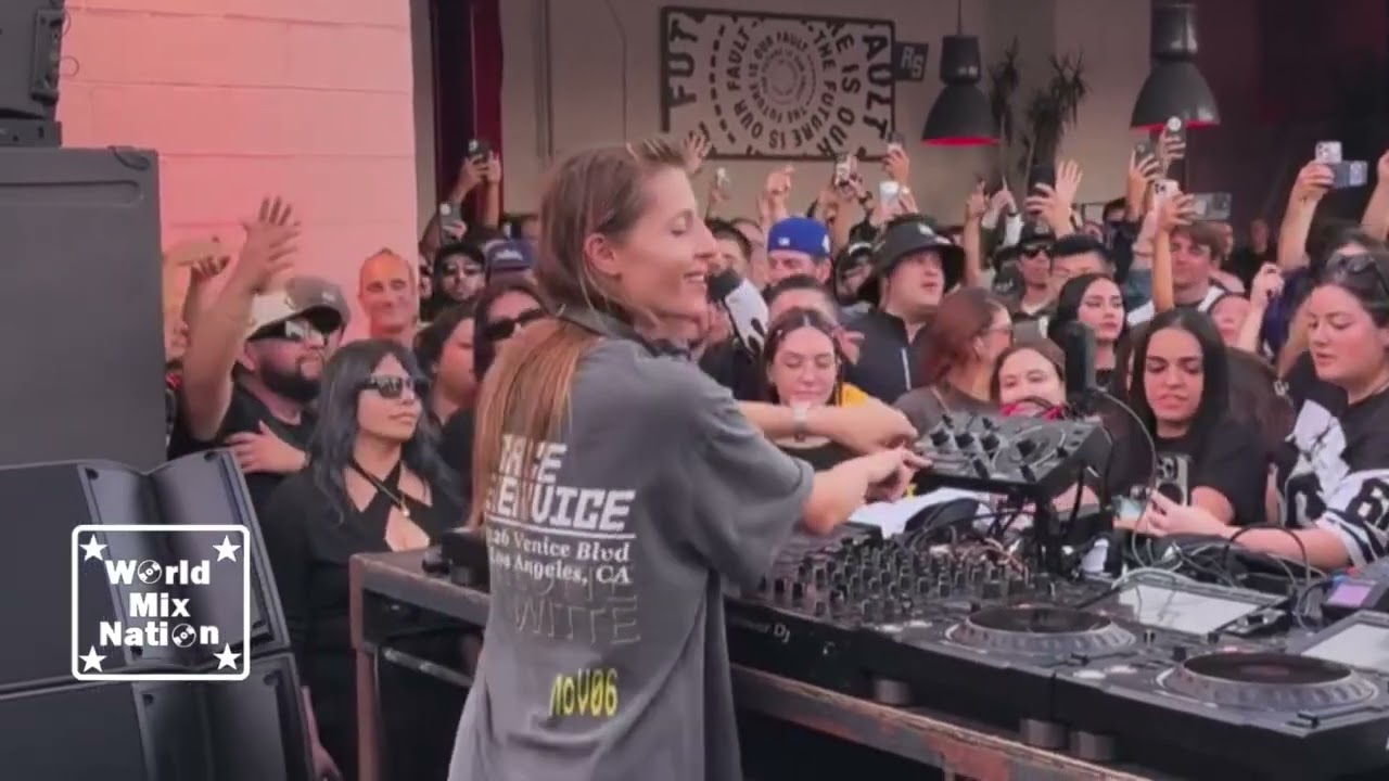 Charlotte de Witte @ Block Party Los Angeles 2025 🔥 Techno Queen Rules LA #worldmixnation