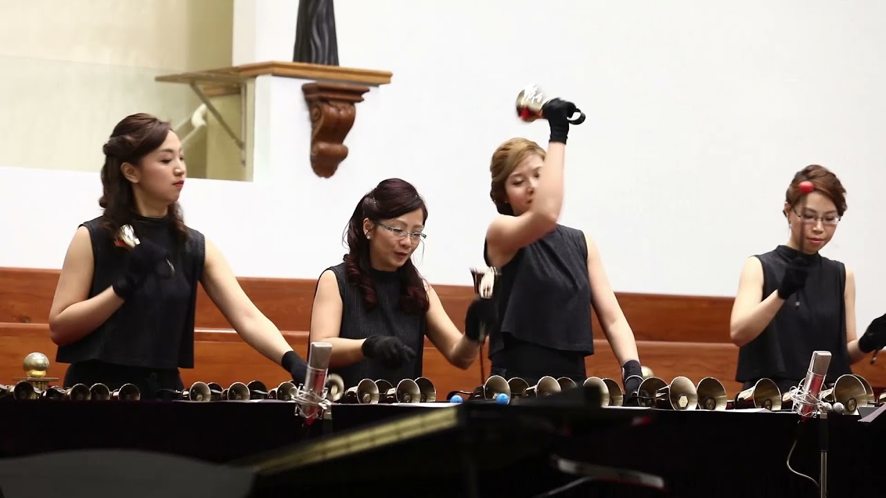 香港手鈴四重奏 Bellprints Handbell Ensemble - Santa Lucia | Handbell Quartet