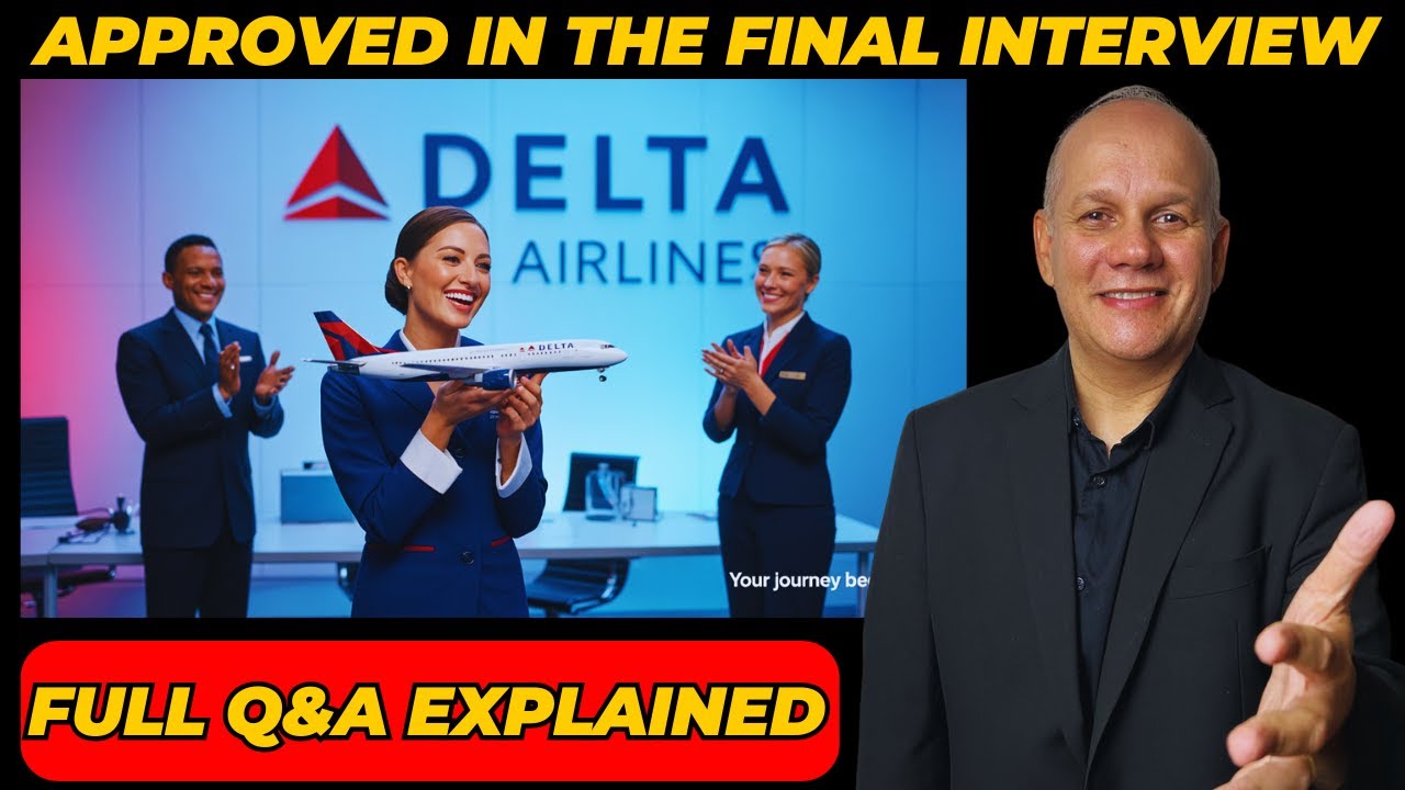 Flight Attendant Delta Air Lines - How to Pass the Final Interview?
