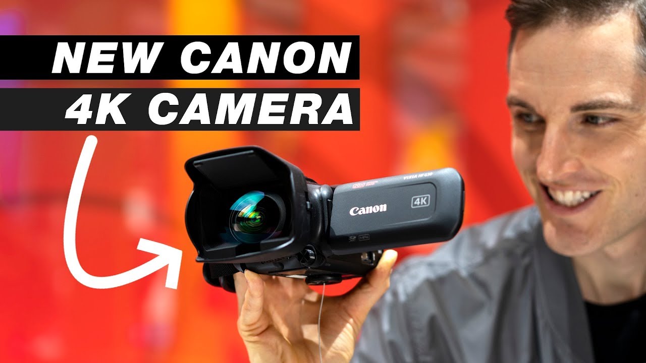 New 4K Canon Camera! First Look at the Canon VIXIA HF G50