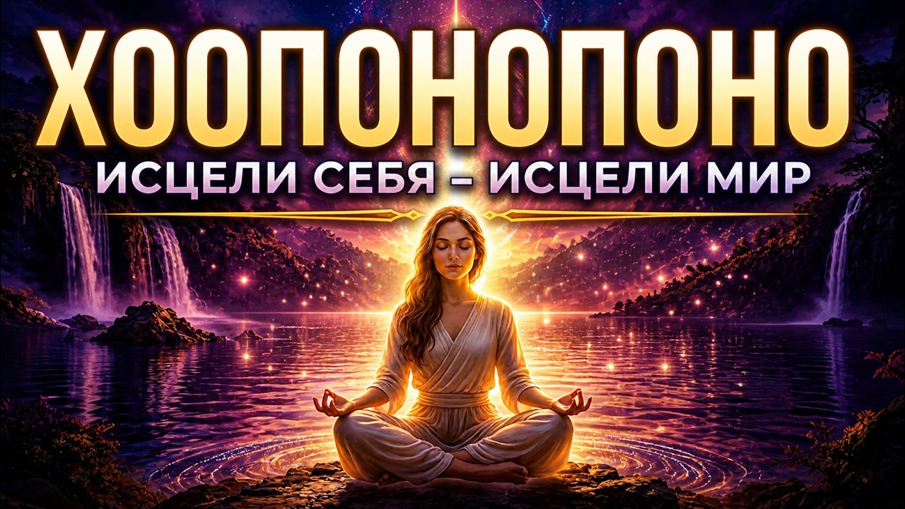 ИЗМЕНИ СВОЮ ЖИЗНЬ! ВСЕГО 4 СЛОВА: ИСЦЕЛИ СЕБЯ, А ЗАТЕМ И ВЕСЬ МИР (Медитация Хоопонопоно)