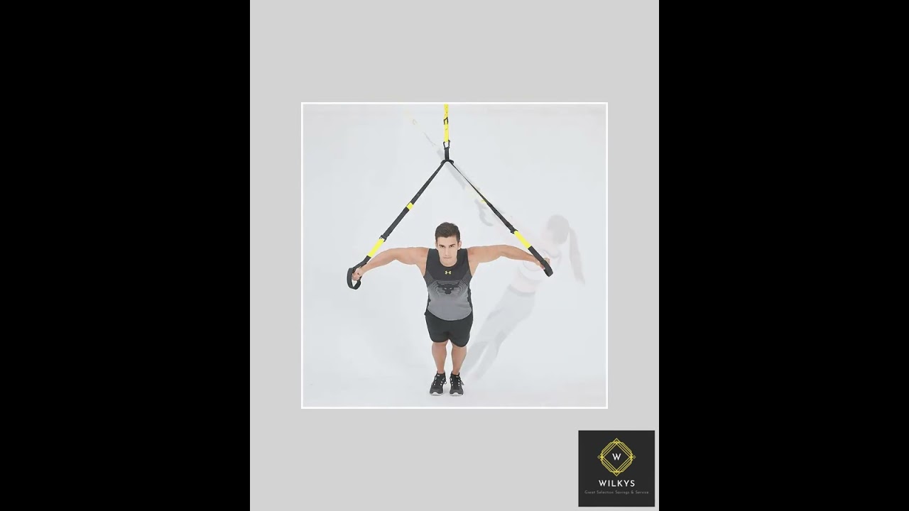 TRP3X Multifunctional Suspension Training Band Sports Resistance Band Pull Rope Rally Yoga Fitnes...