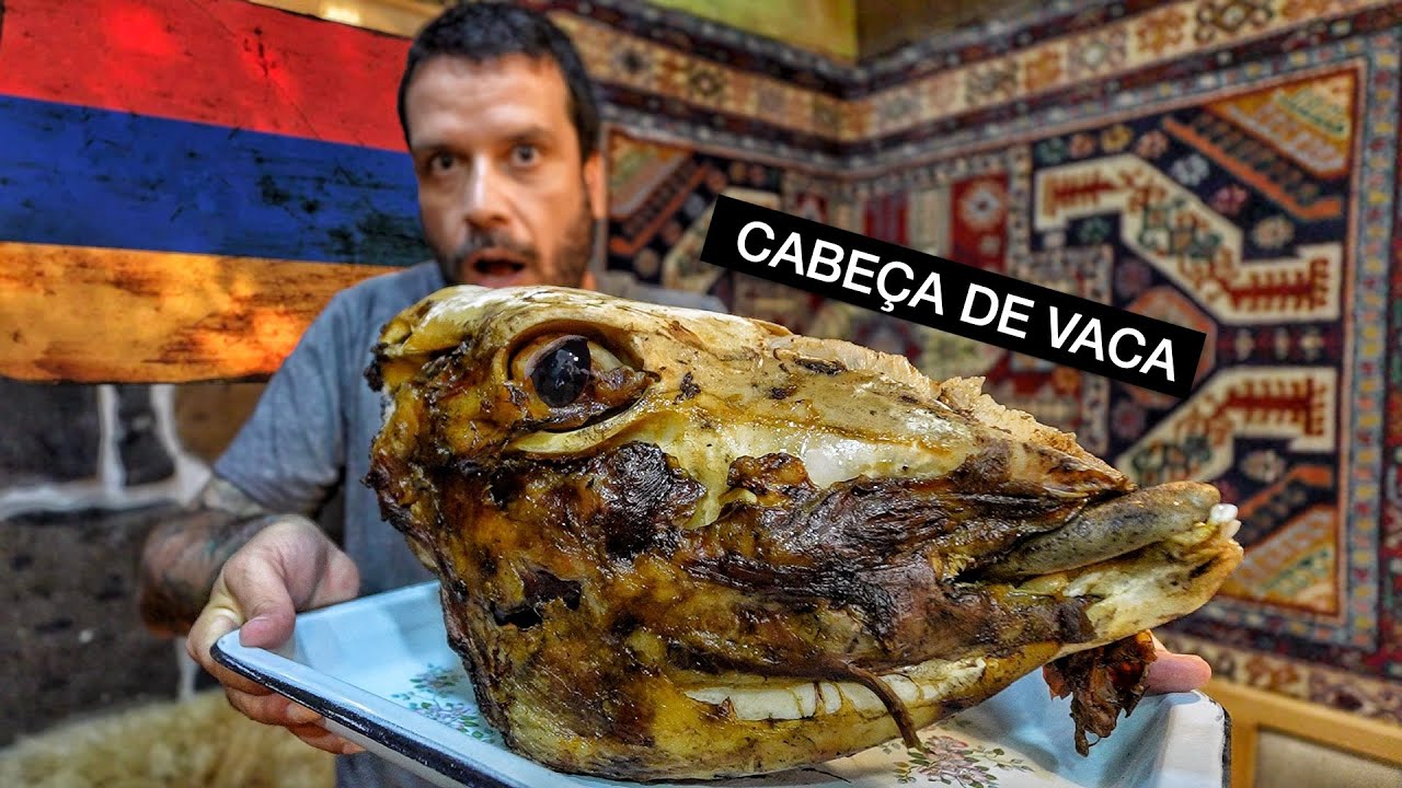Um dia inteiro provando COMIDAS TÍPICAS na Armênia 😳 🇦🇲