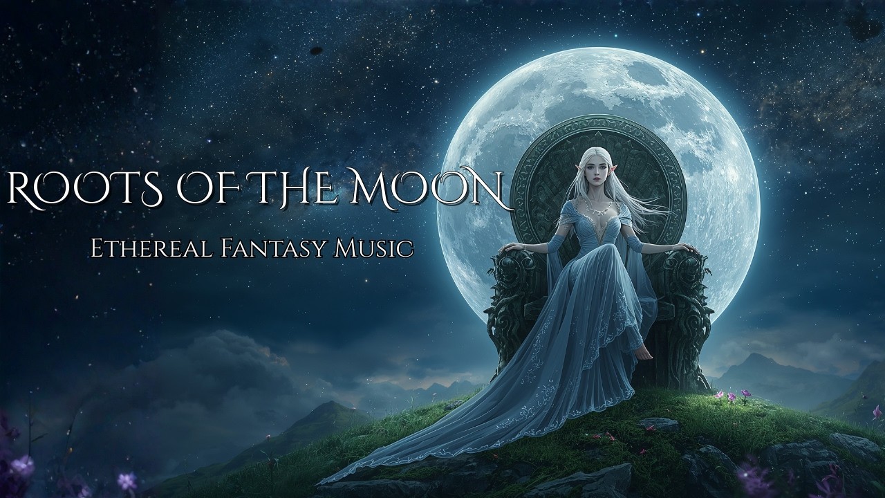 ROOTS OF THE MOON | Elven Fantasy Ambient for Deep Focus & Calm