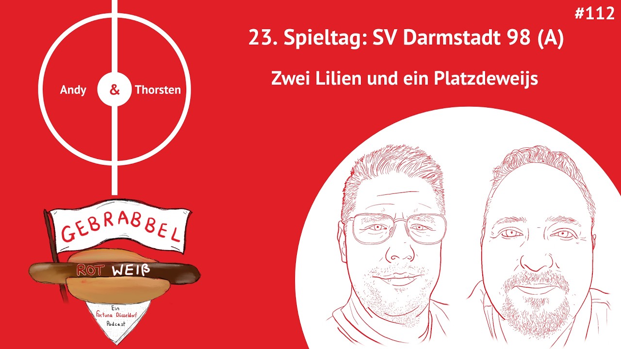 #112: 23. Spieltag: SV Darmstadt 98 (A) – Zwei Lilien und ein Platzdeweijs