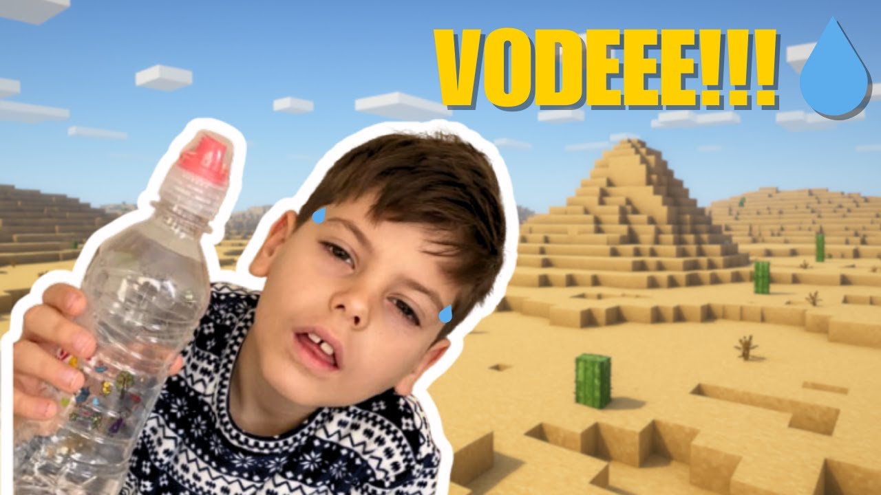 NAPU&Scaron;TEN U PUSTINJI! Moj Najteži Minecraft Izazov Ikad!