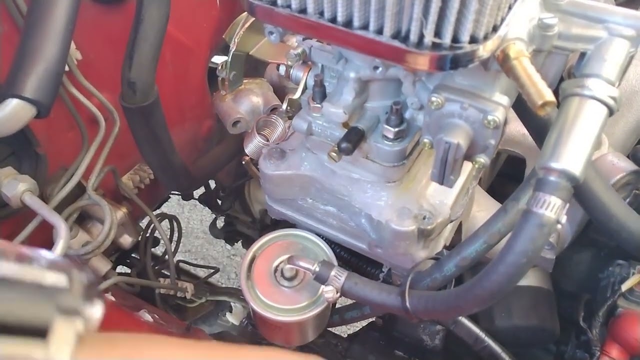 Weber outlaw 38-38 Idle jet tuning tips and specific info specs on carb installed on D21 Hardbody