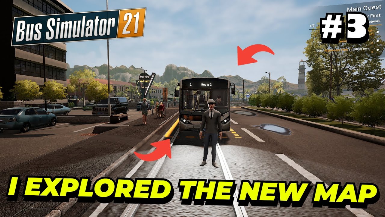 I Explored The New MAP EXPANSION in BUS SIMULATOR 21!