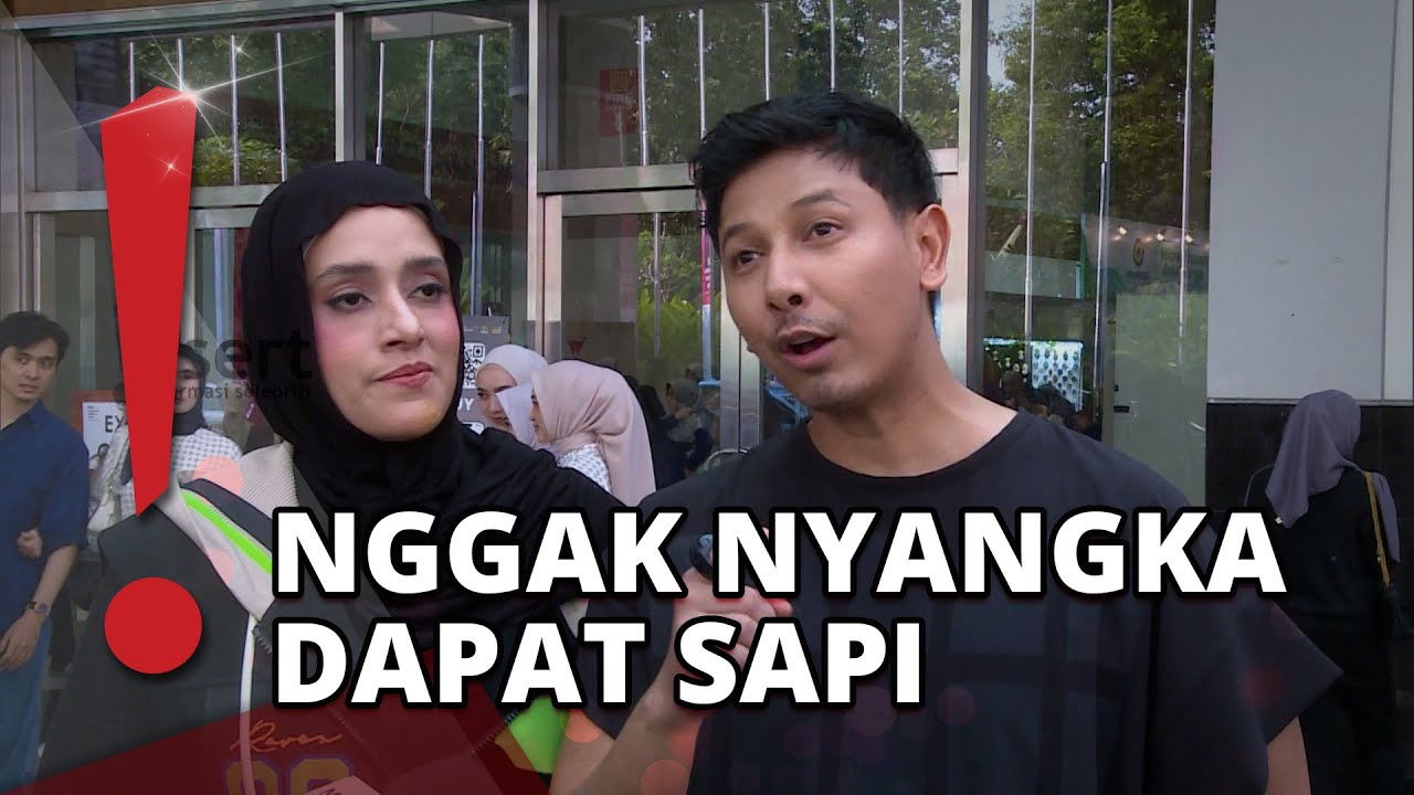 Sonny Septian Masih Syok saat Dihadiahi Sapi Kurban oleh Raffi Ahmad