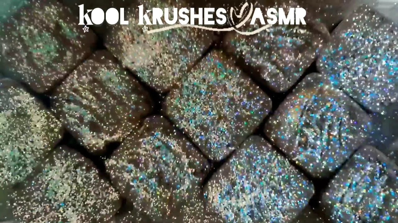 Black Series Part-1| Black Gray Confetti Blocks| Super Dusty, Crispy & Crunchy| Please Subscribe💖