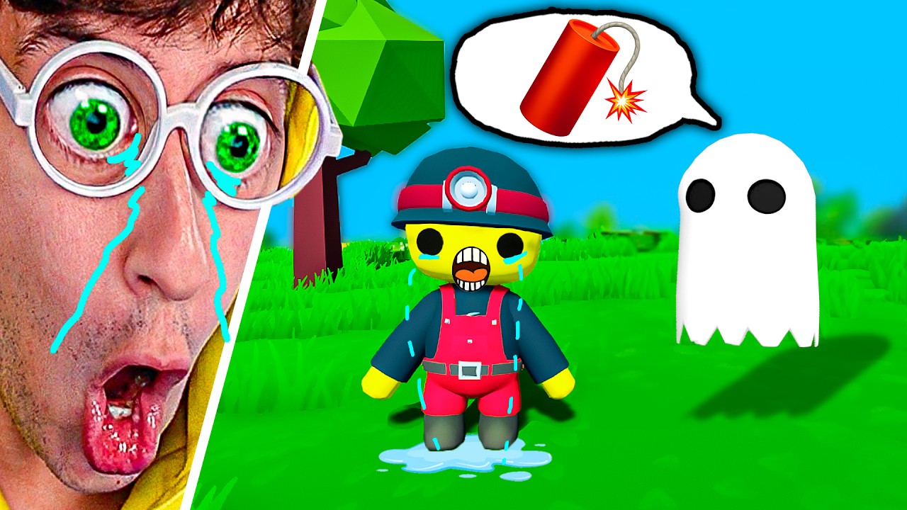 24 HORAS Fantasma Decide Mi Vida 😈🧠😱! (Mascota Troll 😭) - Wobbly Life #126