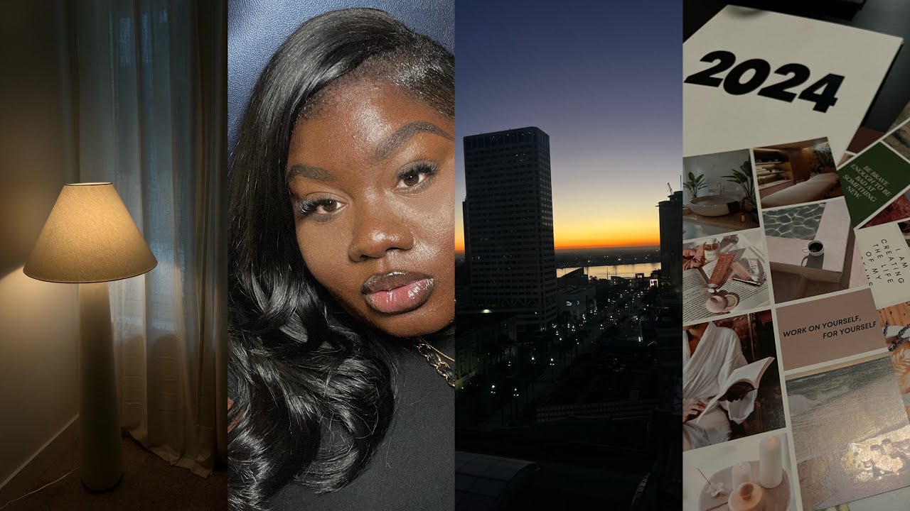 VLOG| New Year New Vibes ! 24 Hours In New Orleans + Creating My Vision Board & Getting Into Routine