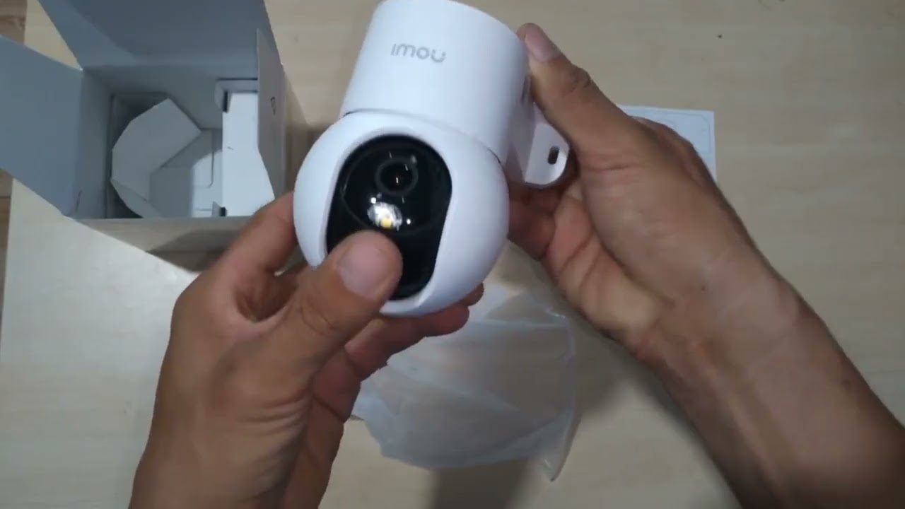 Unbox Camera Wifi quay quét trong nhà IMOU Ranger Mini 5MP IPC-K2MP-5H1WE