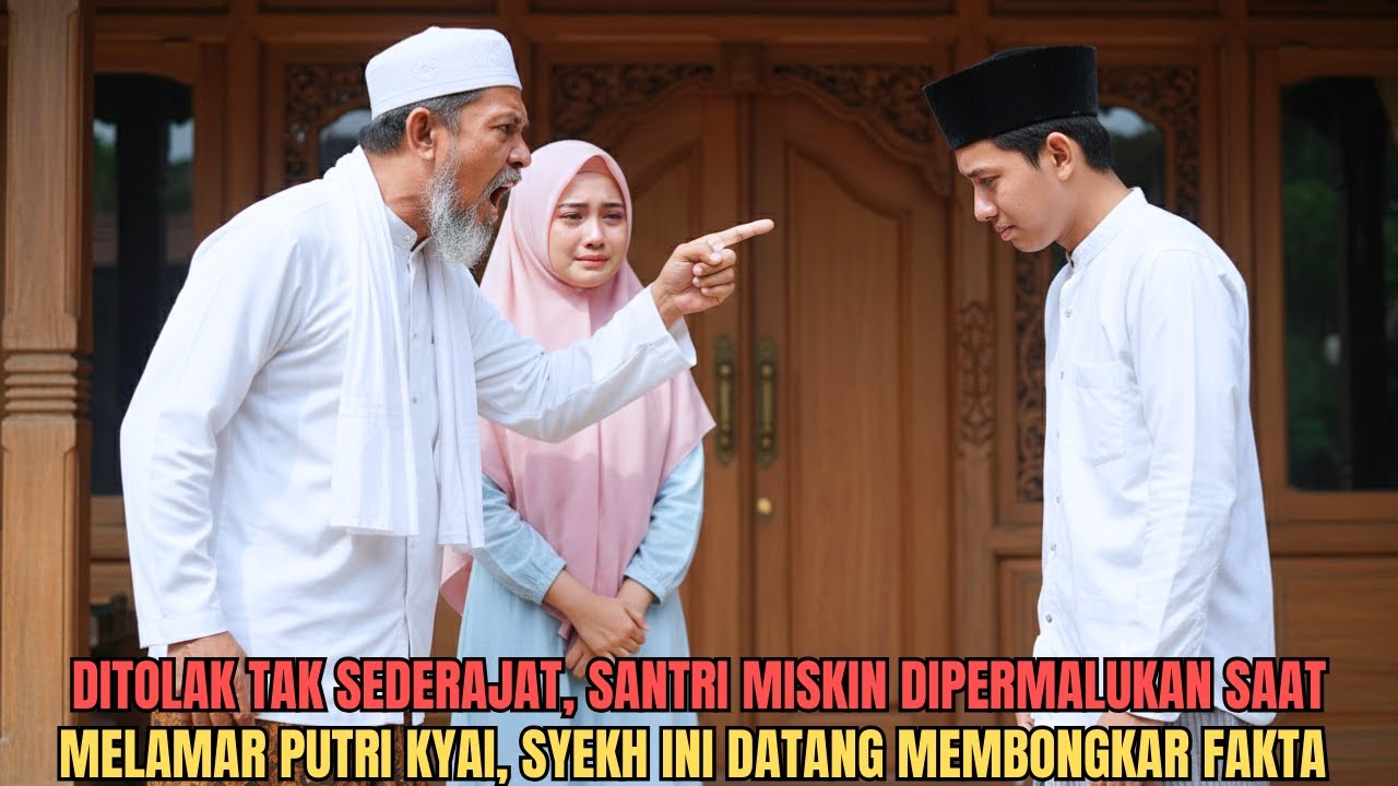 Ditolak Tak Sederajat, Santri Miskin Melamar Putri Kyai, Saat Syekh Ini Datang Fakta Terbongkar