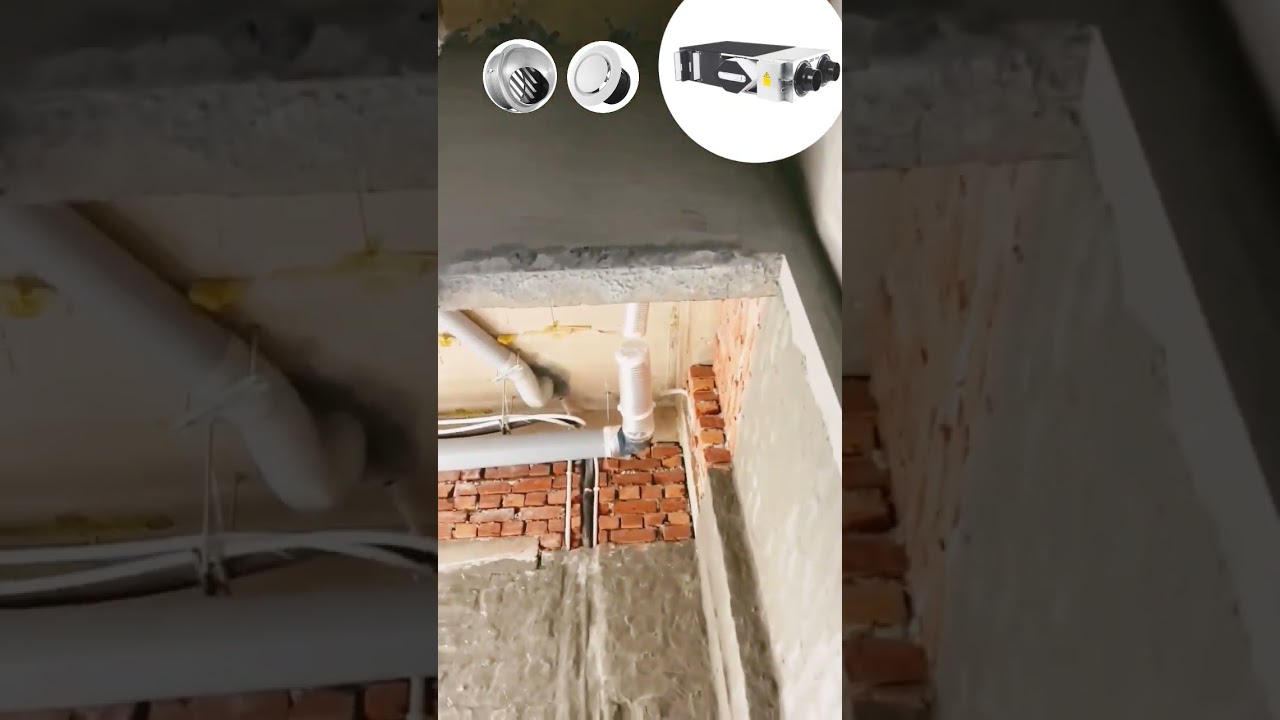 Energy Recovery Ventilator (ERV) #ERV #hvac #balanceventilation #ducting #hrv #freshairsolutions