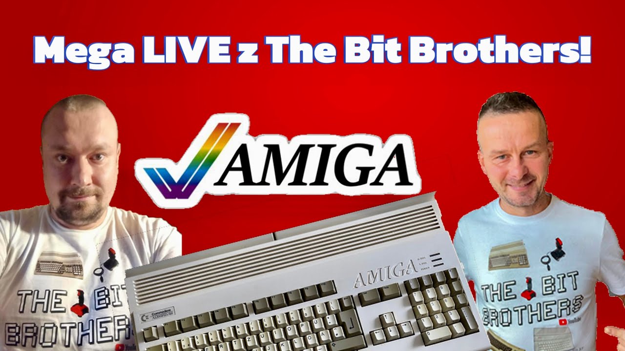 Mega LIVE z Amigi 1200 – Gry, wspomnienia, klimat retro! @RETROSTREFA @The.Bit.Brothers