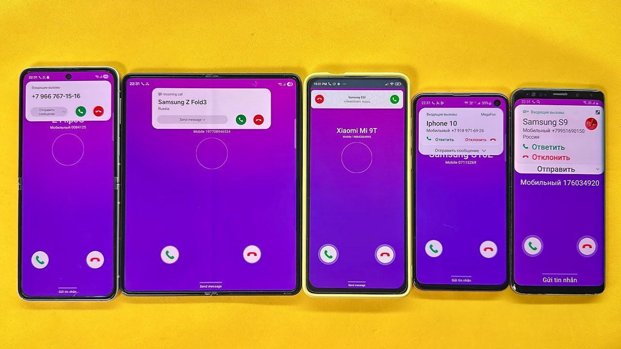 who’s Incoming Call Samsung Z Fold, Samsung S21 & S10E, Z Flip/ S9 WhatSmock/ fake & real Call