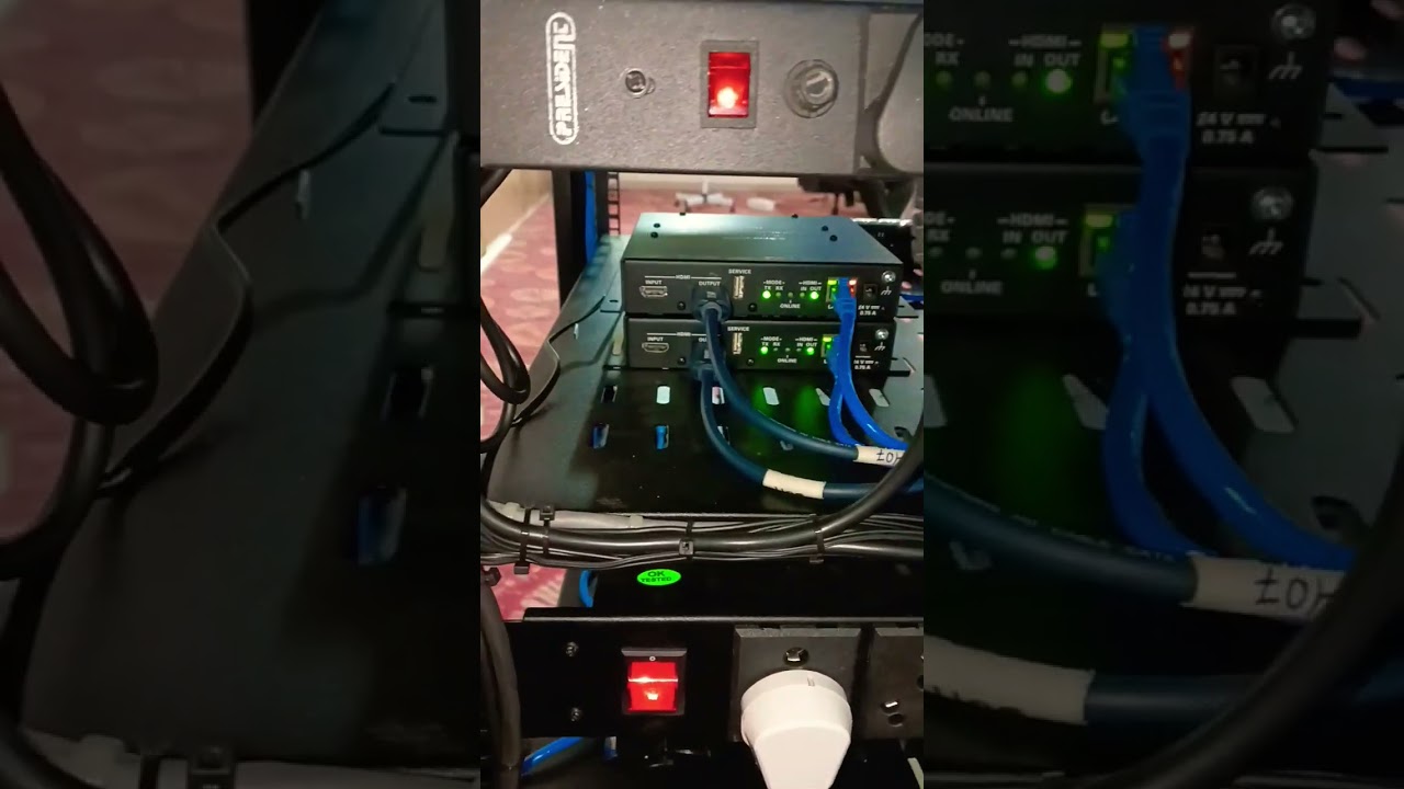 🔴 AV Rack Connectivity #audio #video #connectivity #shorts