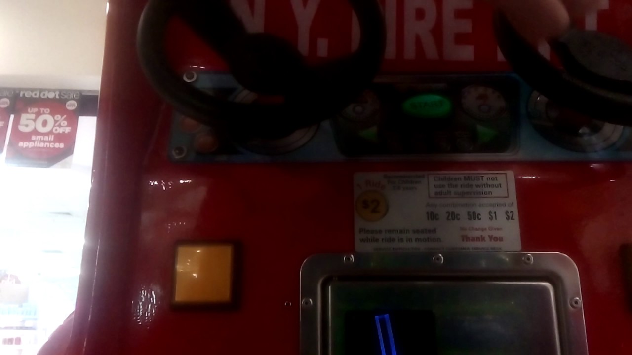 Falgas NY Fire Truck Kiddie Ride