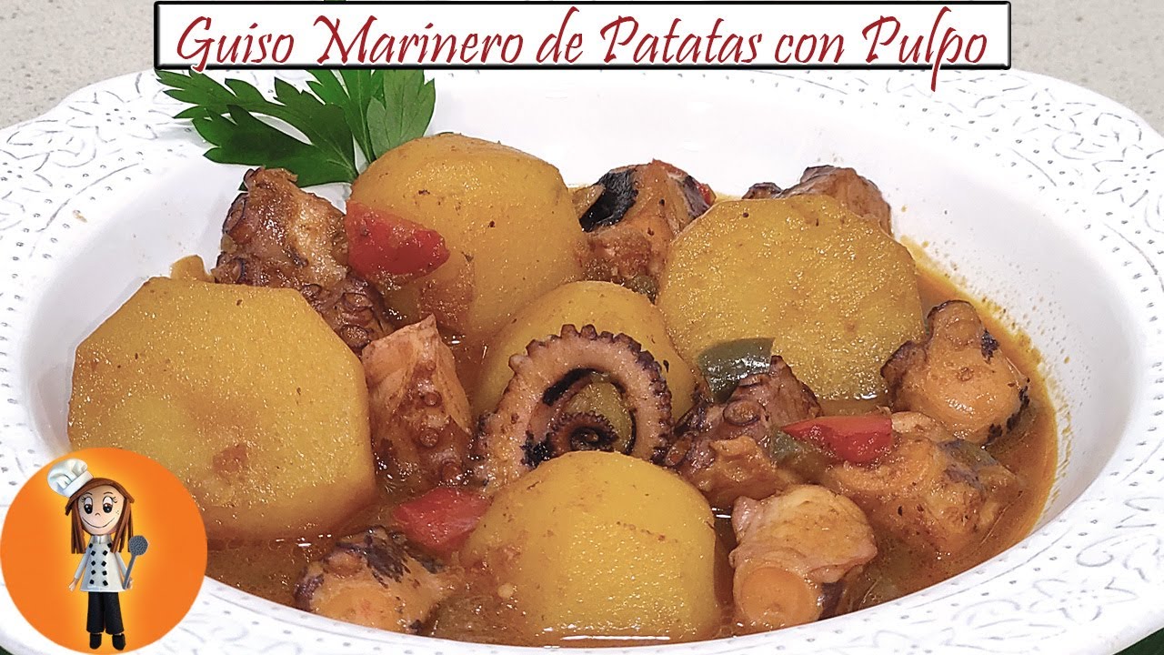 Guiso Marinero de Patatas con Pulpo | Receta de Cocina en Familia