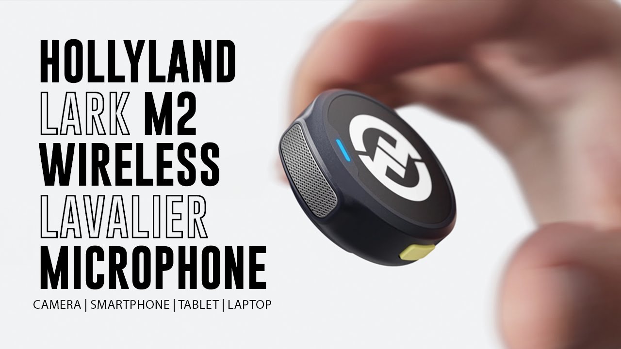 Smallest Wireless Lavalier Microphone // Hollyland Lark M2 Camera iPhone Android