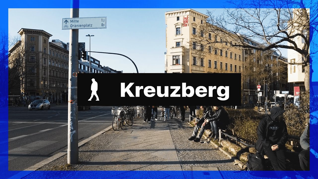 Berlin, Kreuzberg 🇩🇪 - Walking Tour on Mariannenstraße | Outside Walker