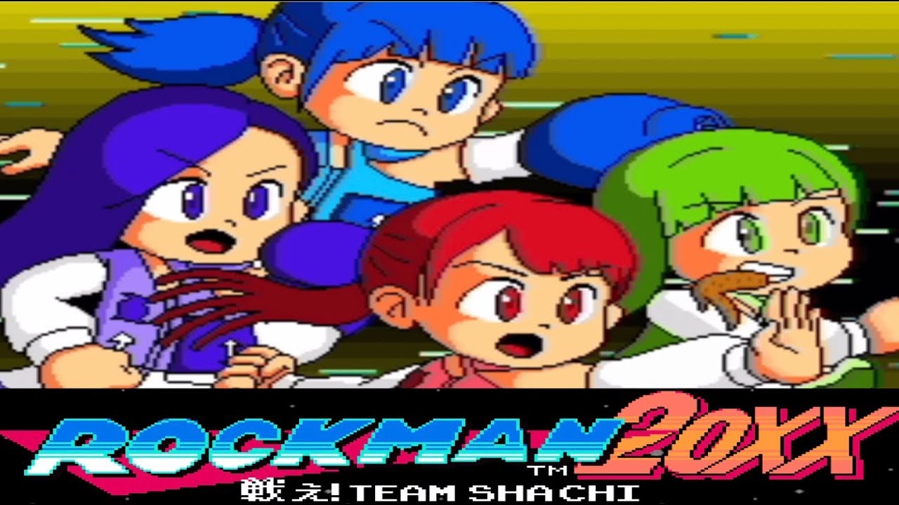激ムズレトロゲームを2周連続クリア！【ROCKMAN 20XX ～戦え！TEAM SHACHI～】