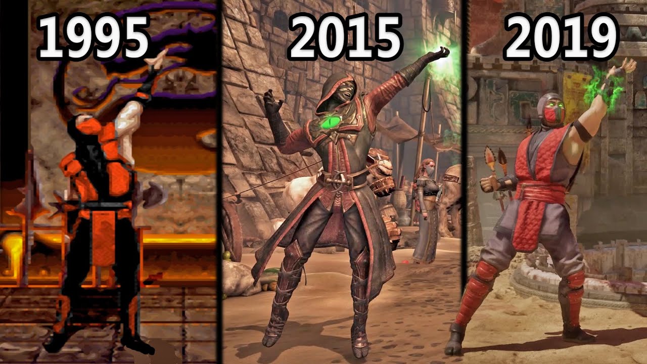 Evolution of Ermac's Force Lift (1995-2019)