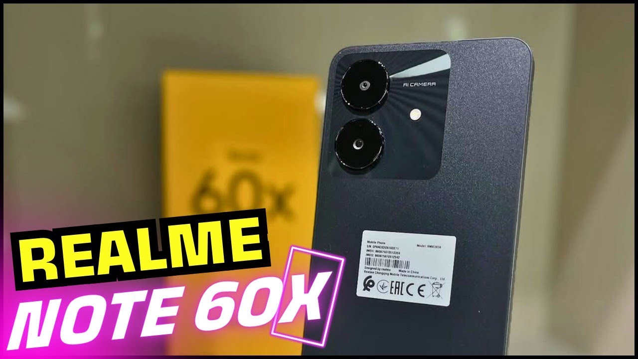 Smartphone Realme Note 60x 64gb Bateria 5000 mAh