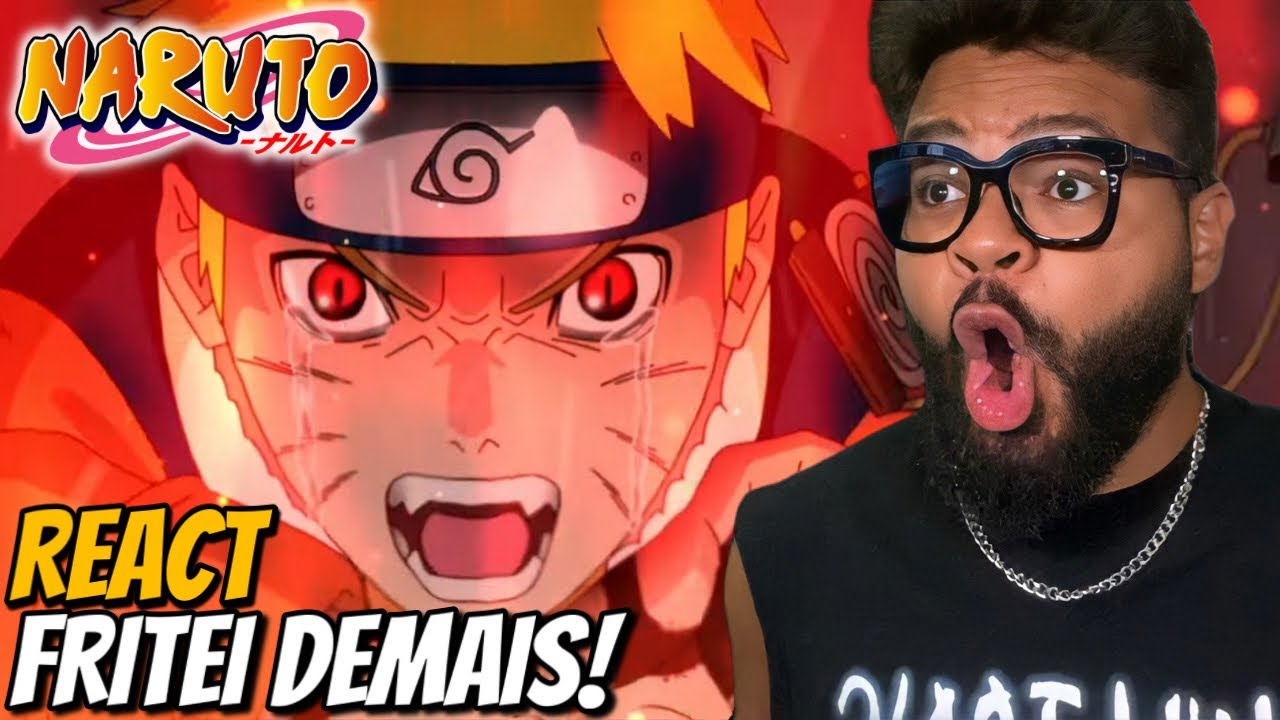 ÉPICO! ANIMAÇÃO NOVA DO ANIME | 20 ANOS DE NARUTO | REACT