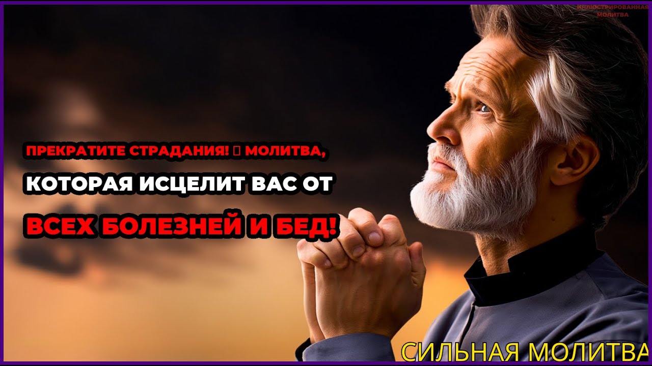 ПРЕКРАТИТЕ СТРАДАНИЯ! 🙏 Молитва, которая ИСЦЕЛИТ вас от всех болезней и бед!
